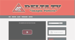 Desktop Screenshot of deltatv50.com